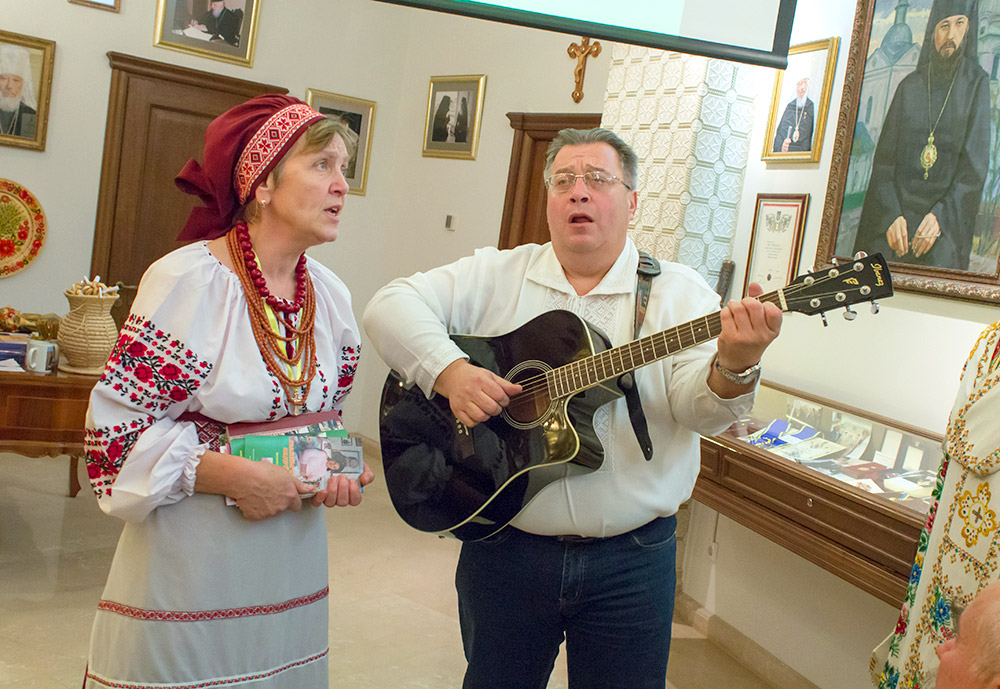 У музеї Блаженнішого Митрополита Володимира пройшов творчий вечір з Валентиною Сизон та вокальним гуртом «Хутір»