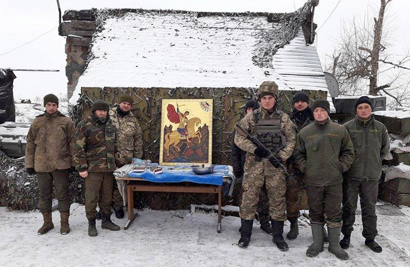 Представники Асоціації ветеранів АТО України здійснили поїздку в зону АТО до Дня святого Миколая