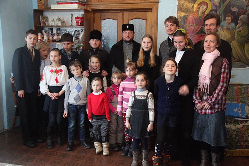 Духівник Фонду відвідав недільну школу Свято-Михайлівського храму міста Боярка