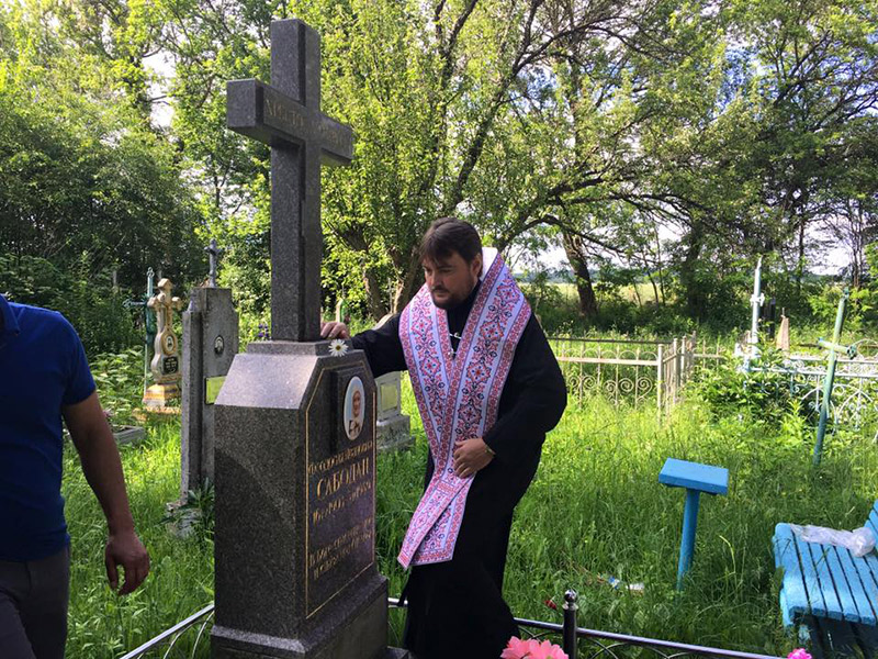 Духівник Фонду відвідав рідне село Митрополита Володимира