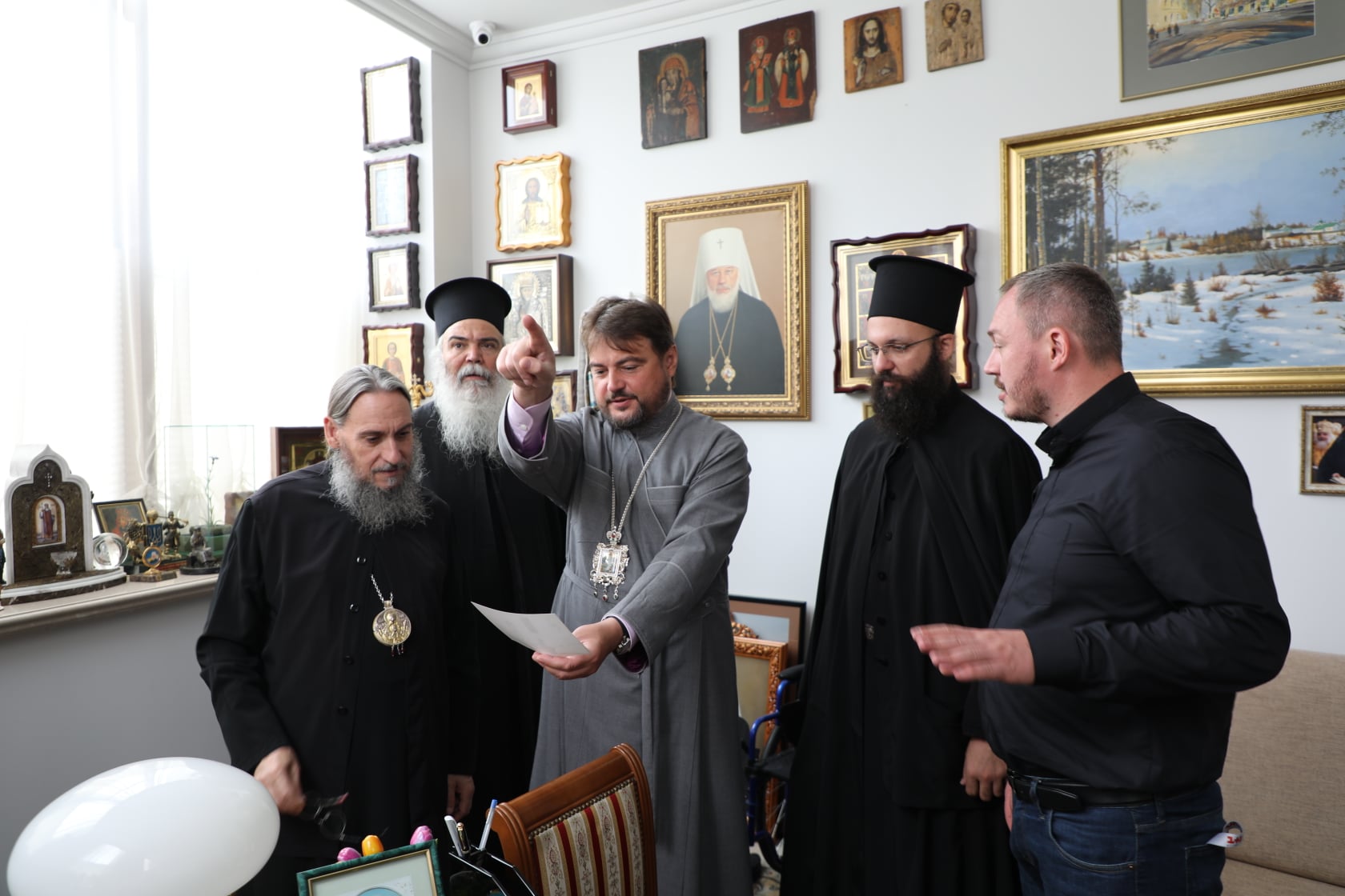 Музей Блаженнішого Митрополита Володимира відвідав ієрарх Константинопольського Патріархату
