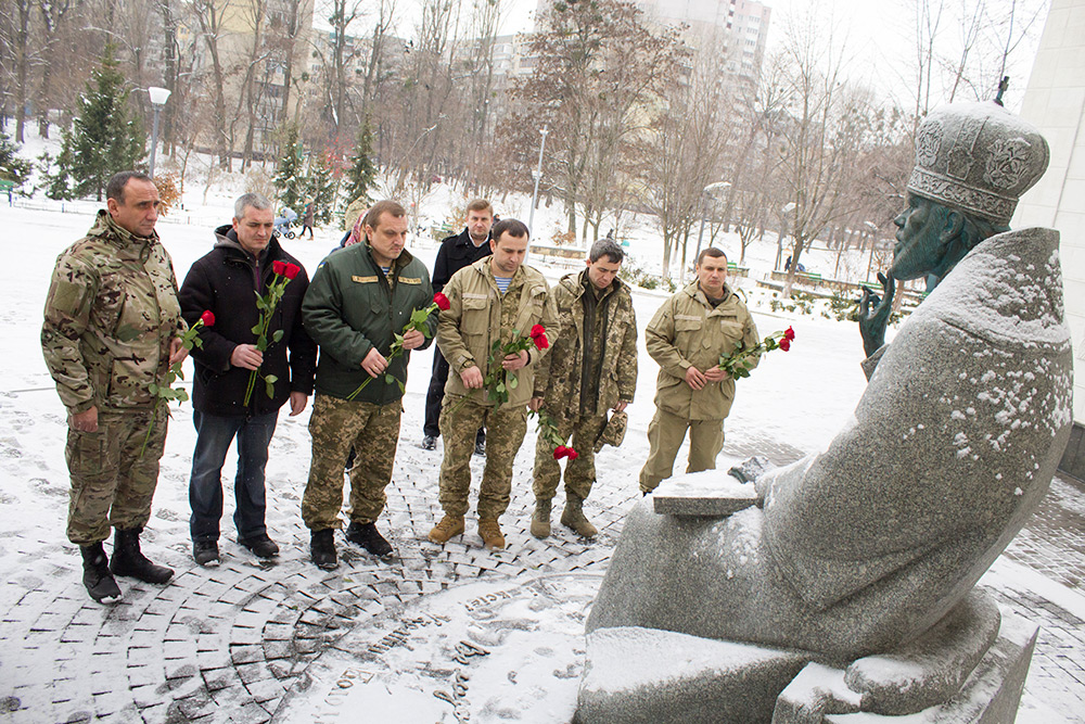 Молебень для ветеранів АТО  у День Збройних Сил України 