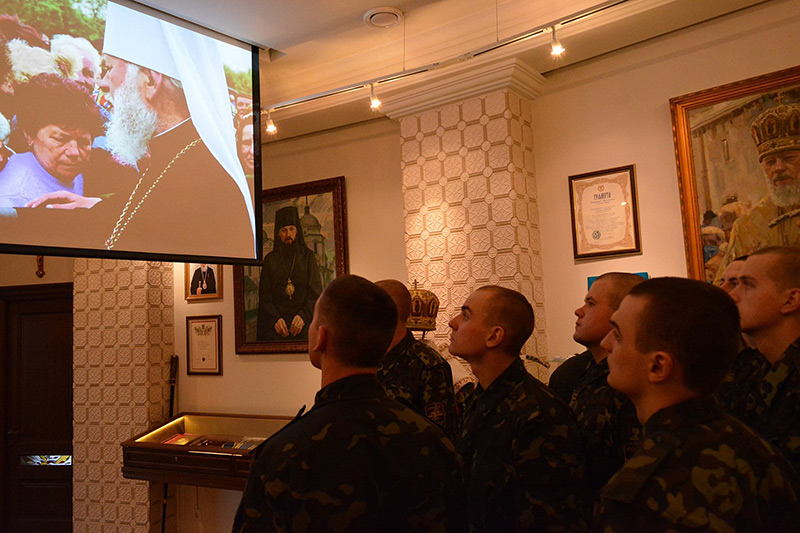 Солдати-строковики  Держспецтрансслужби відвідали Музей Блаженнішого Митрополита Володимира