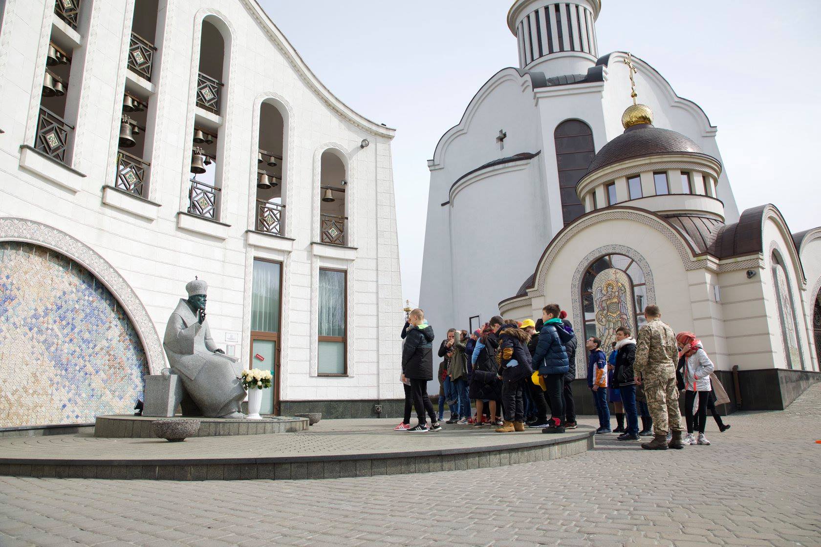 У період весняних канікул Музей Блаженнішого Митрополита Володимира відвідали школярі зі Слов’янська