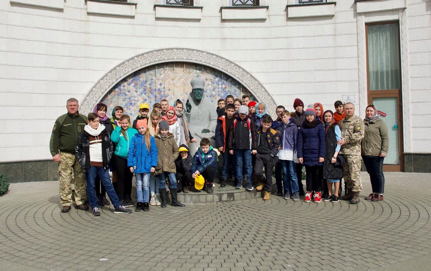 У період весняних канікул Музей Блаженнішого Митрополита Володимира відвідали школярі зі Слов’янська
