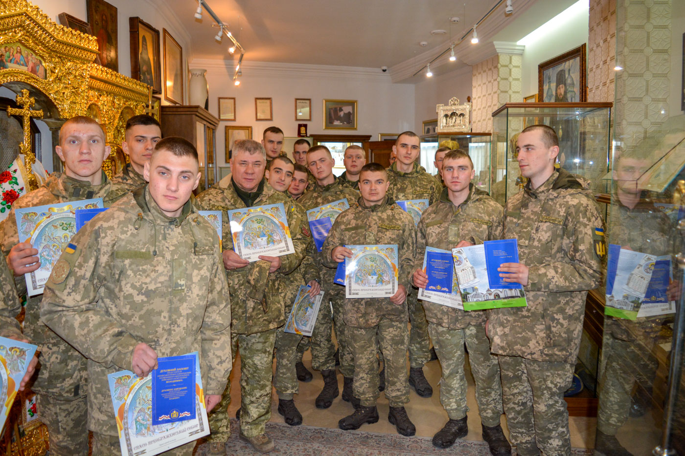 Музей Блаженнішого Митрополита Володимира відвідали солдати-строковики Державної спеціальної служби транспорту 